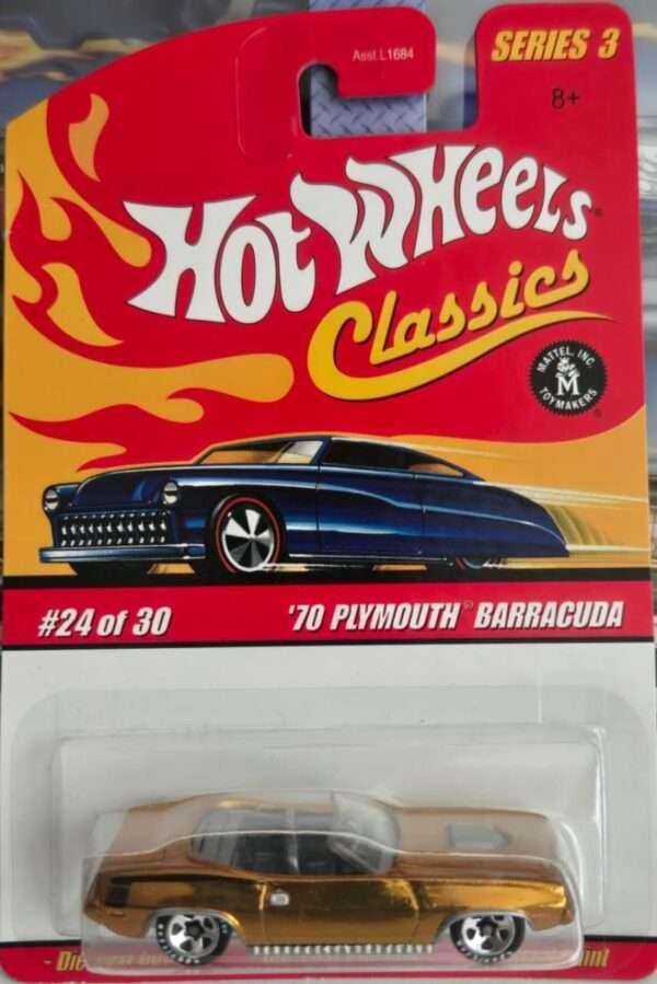 Hot wheels 70 Plymouth Barracuda