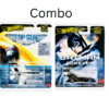 COMBO PACK (Top Gun F/A-18E Super Hornet,Batman Forever Batmobile )